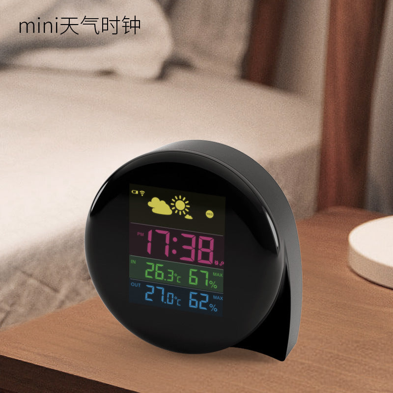 Weather clock small Q comma weather forecast clock weather forecast clock smart clock